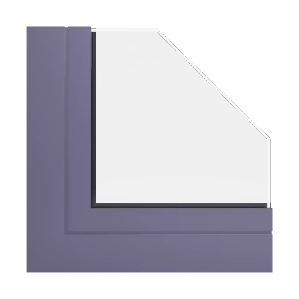 RAL 4012 Pearl blackberry windows window-colors aliplast-colors 