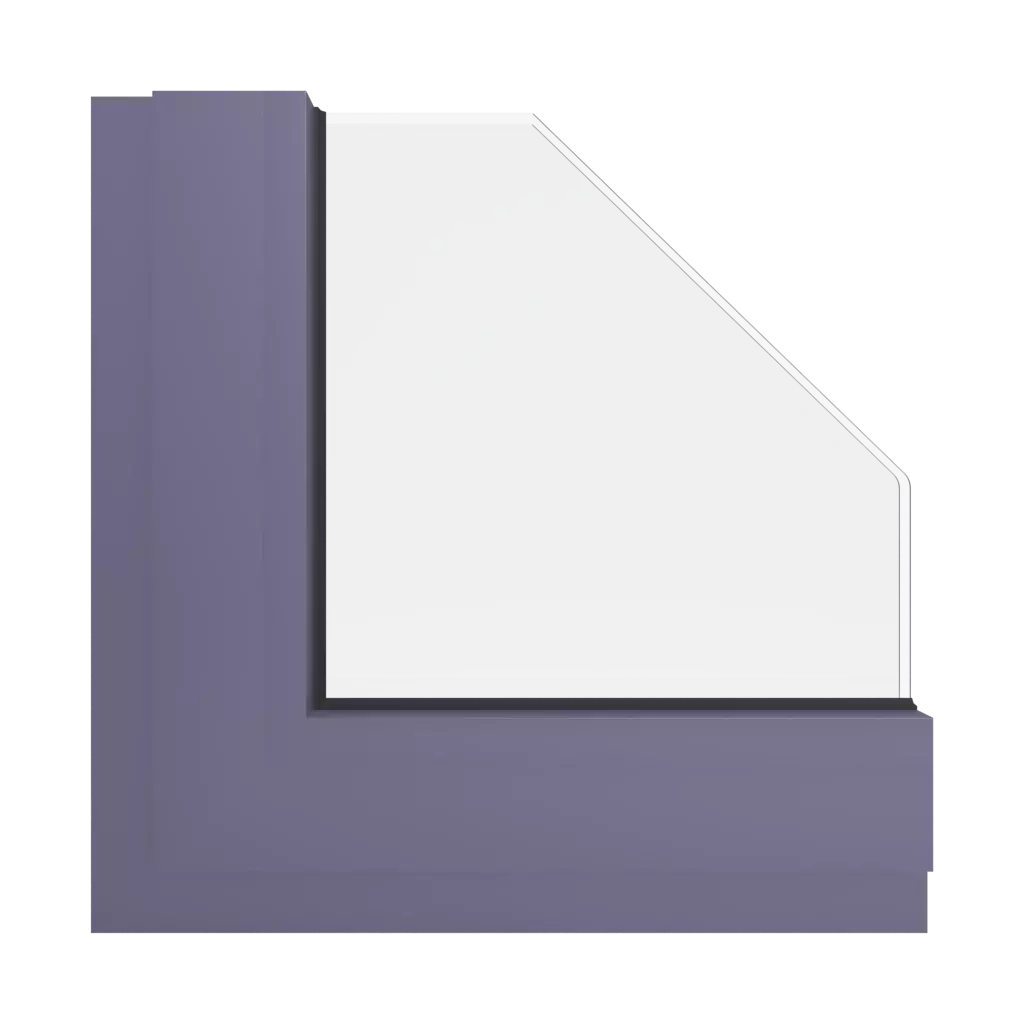 RAL 4012 Pearl blackberry windows window-colors aluminum-ral ral-4012-pearl-blackberry interior