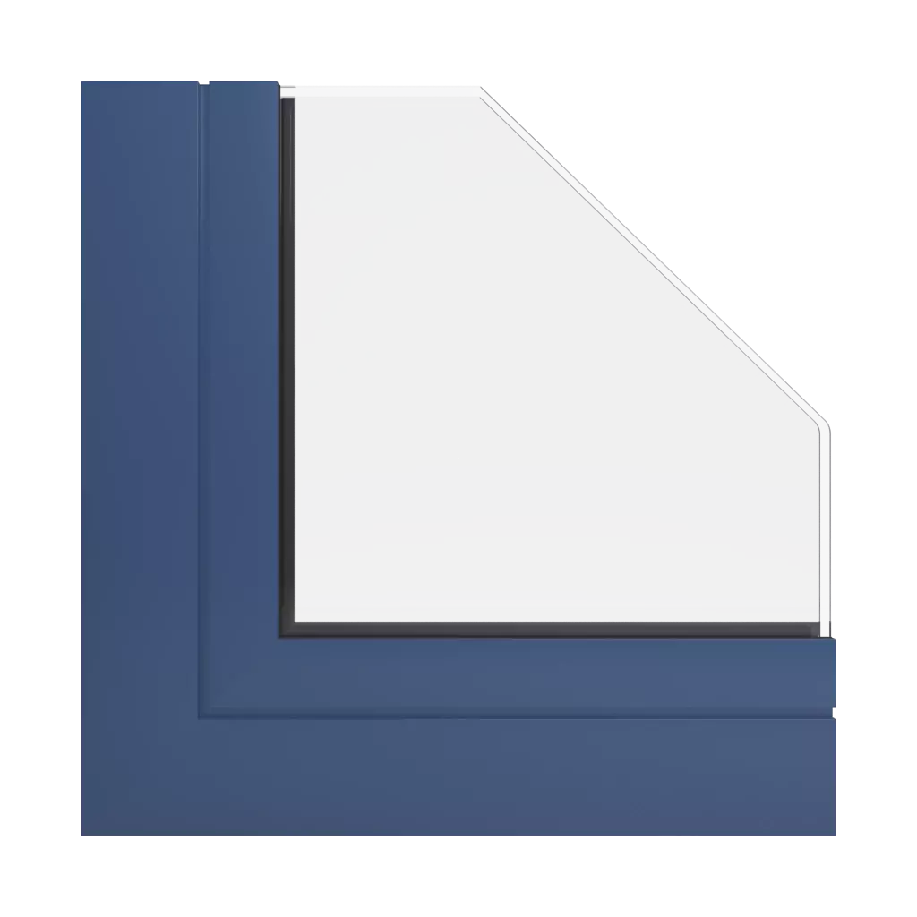 RAL 5000 Violet blue windows window-profiles aliplast imperial-i-plus