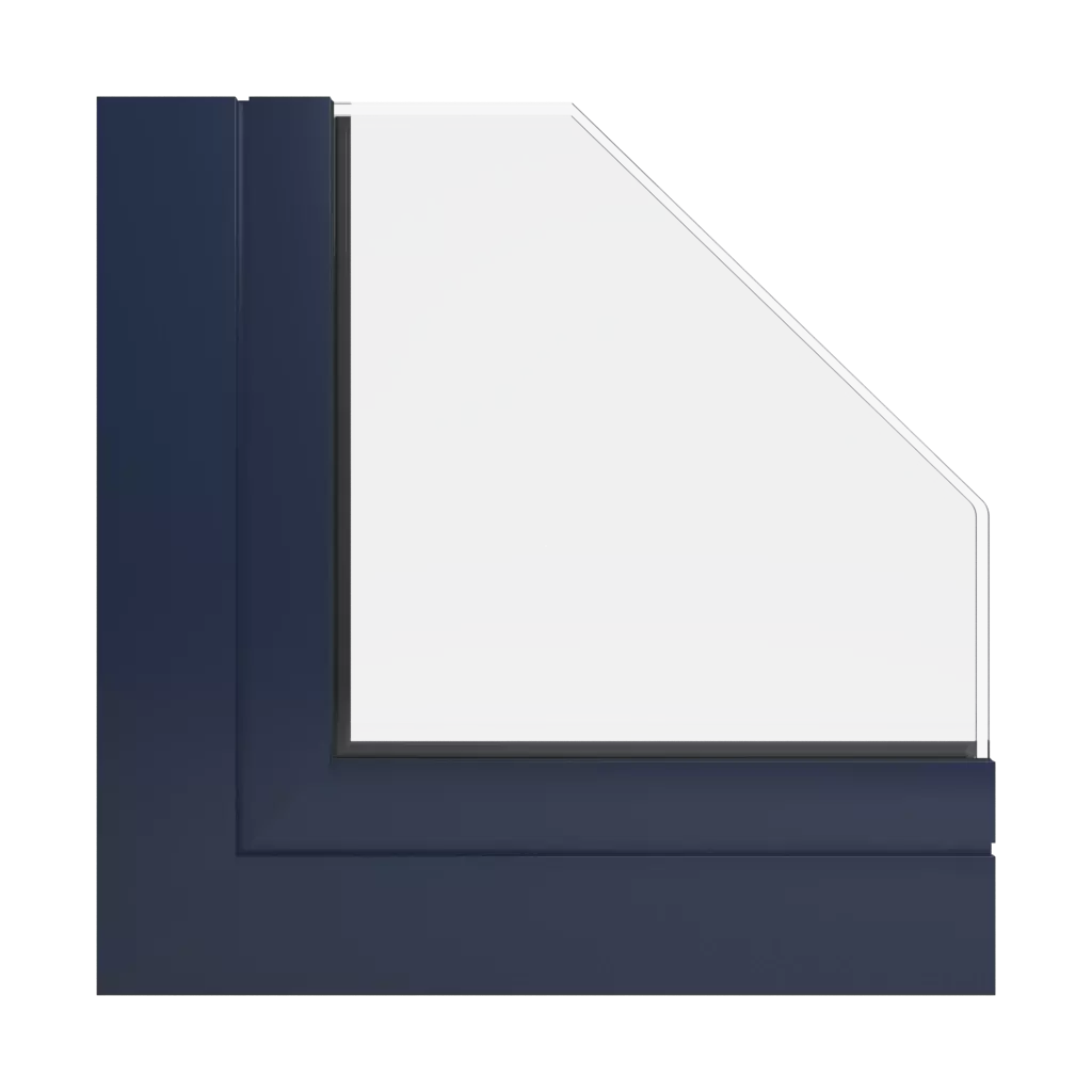 RAL 5011 Steel blue windows window-colors aluprof-colors 