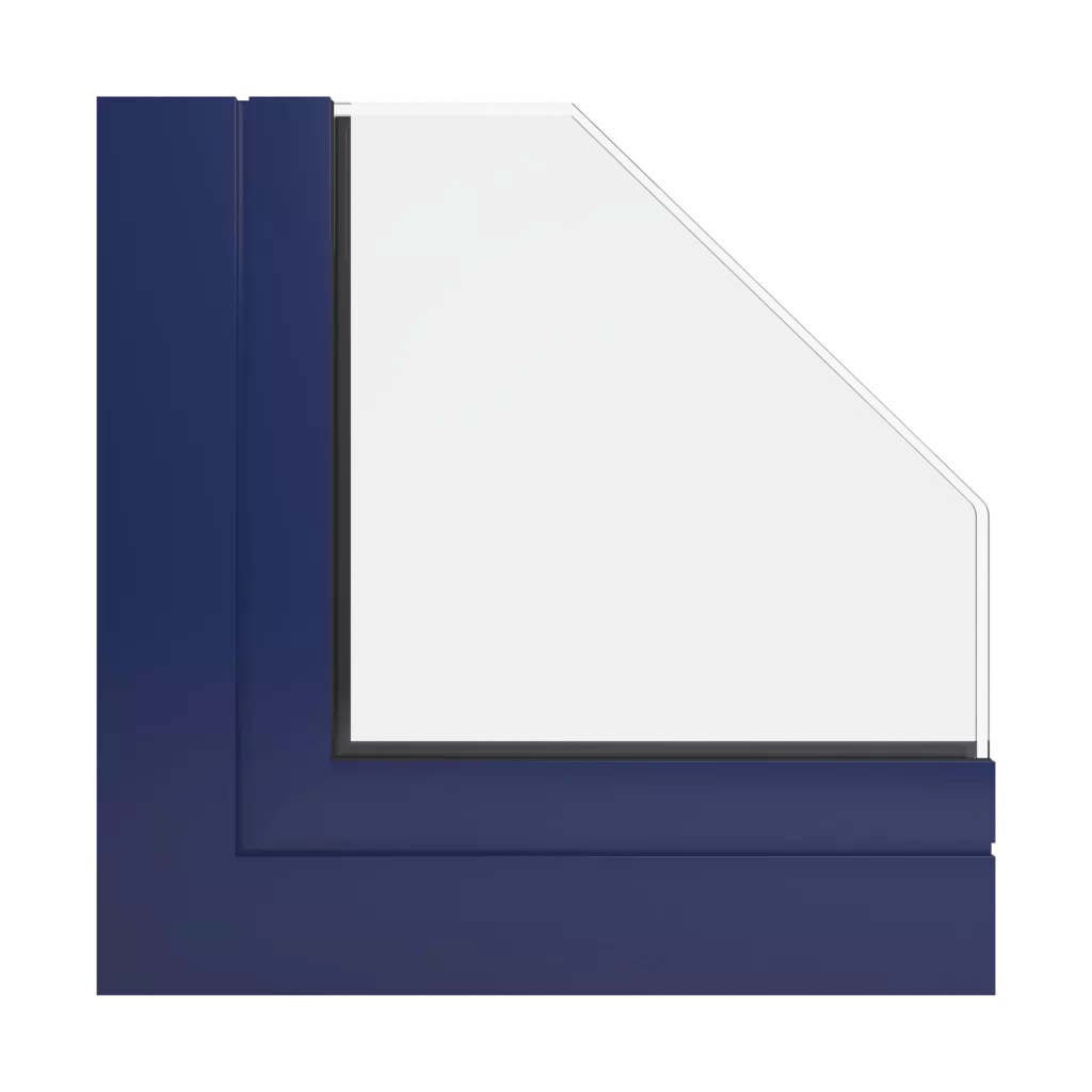 RAL 5013 Cobalt blue windows window-colors deceuninck-colors 