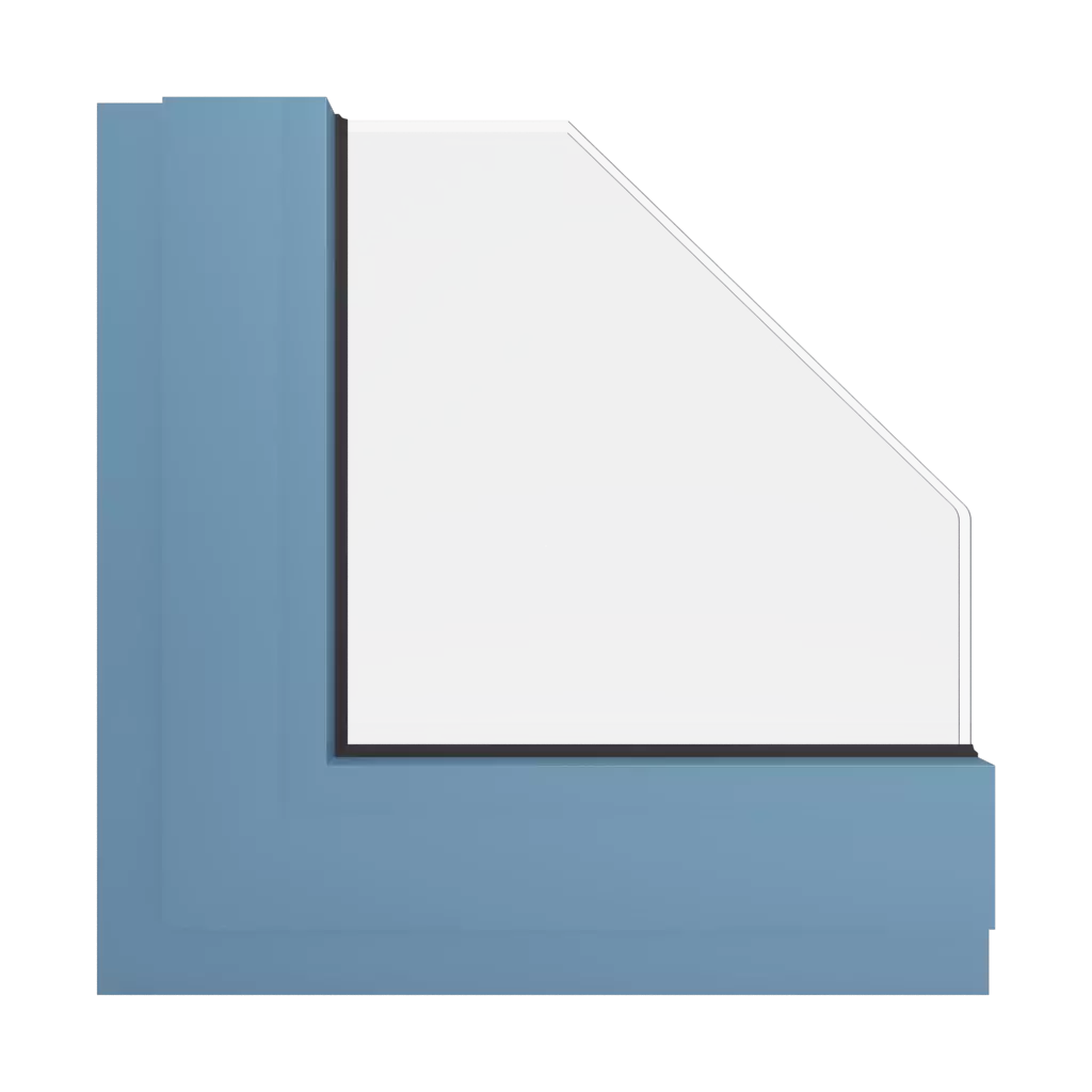RAL 5024 Pastel blue windows window-colors aluminum-ral ral-5024-pastel-blue interior