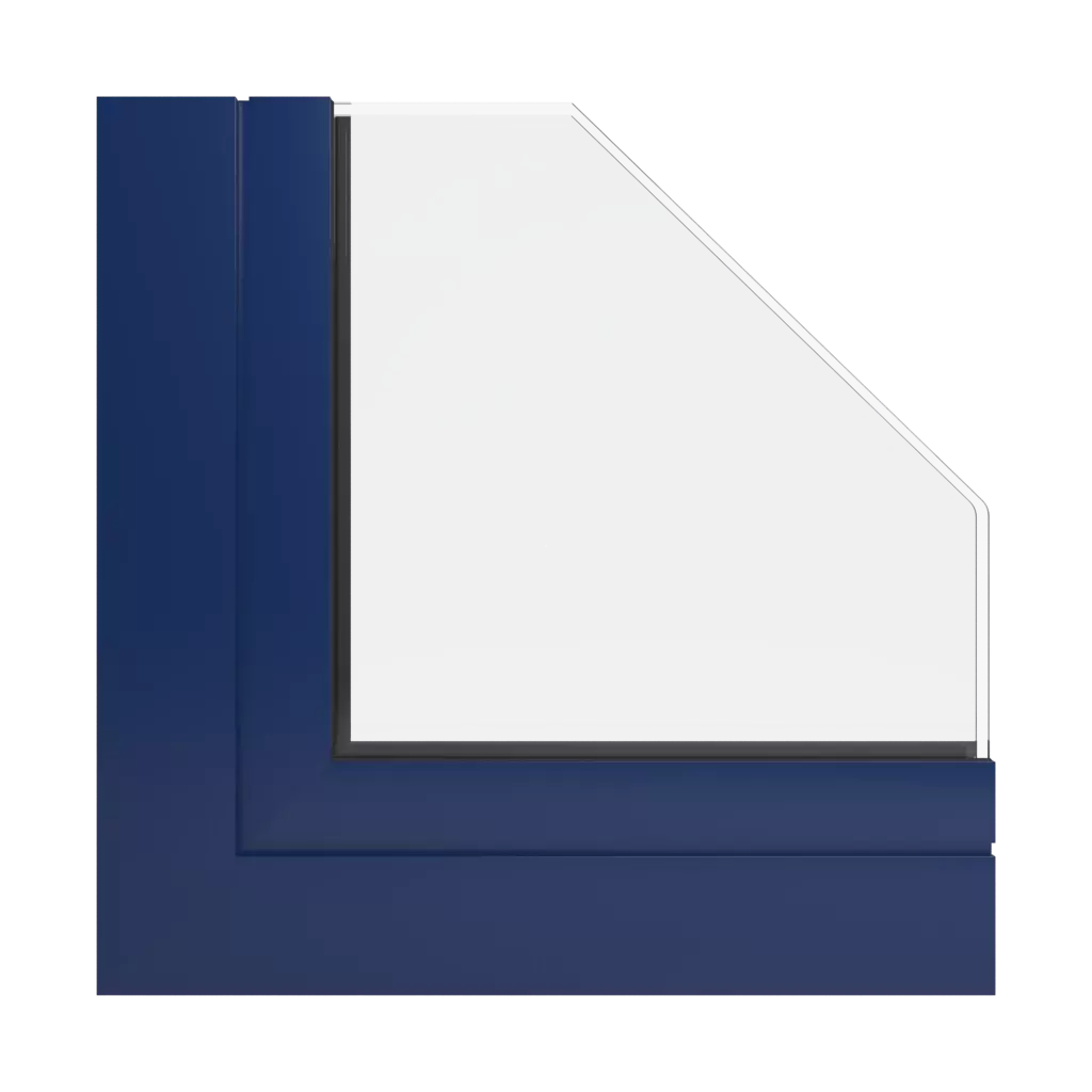 RAL 5026 Pearl night blue windows window-colors deceuninck-colors 