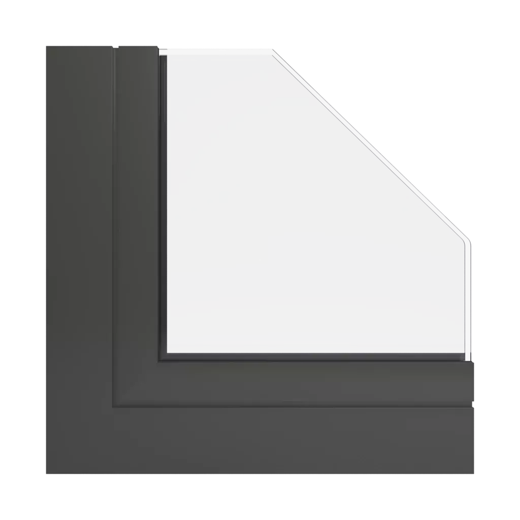RAL 6006 Grey olive products facade-windows    