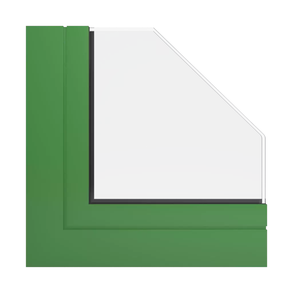 RAL 6017 May green windows window-colors aluminum-ral   