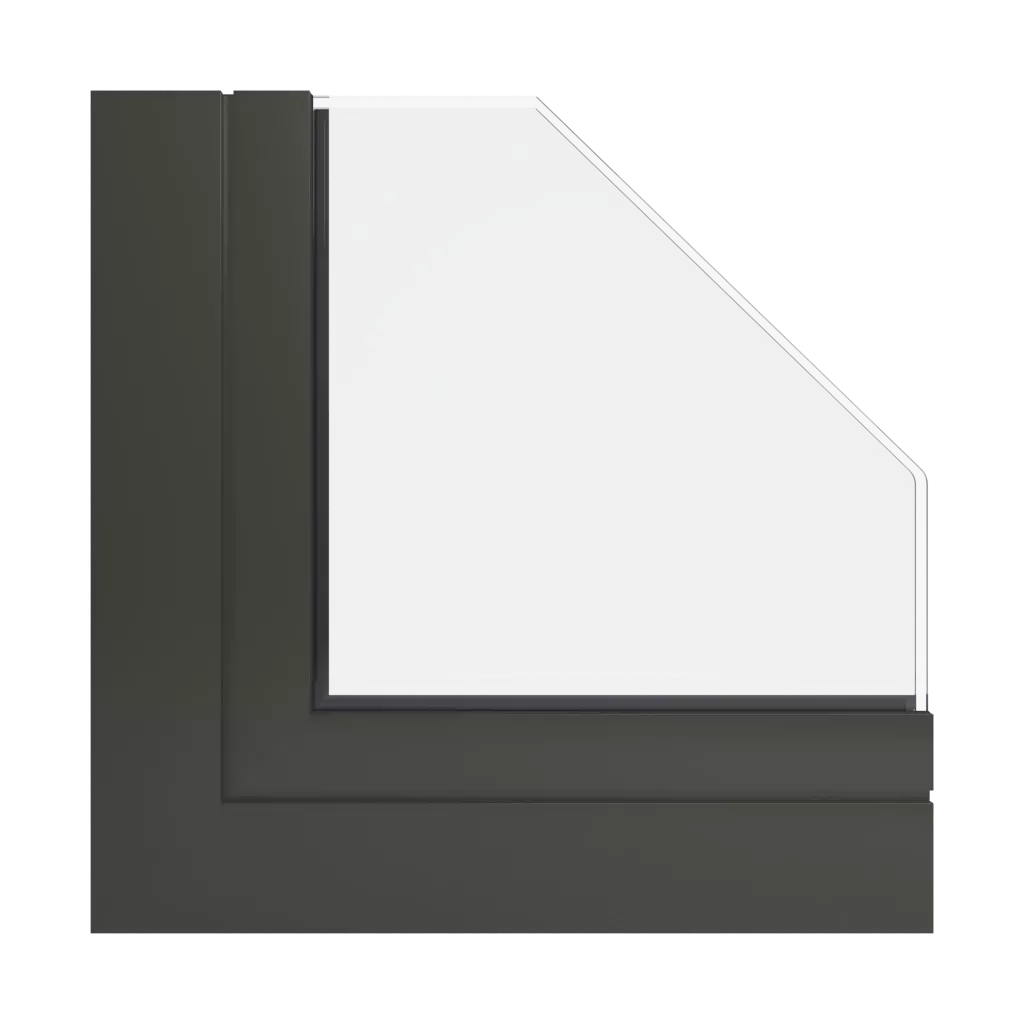 RAL 6022 Olive drab windows window-colors aluminum-ral ral-6022-olive-drab