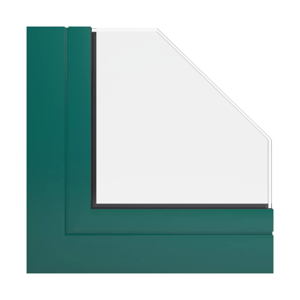 RAL 6026 opal green windows window-colors aluminum-ral ral-6026-opal-green