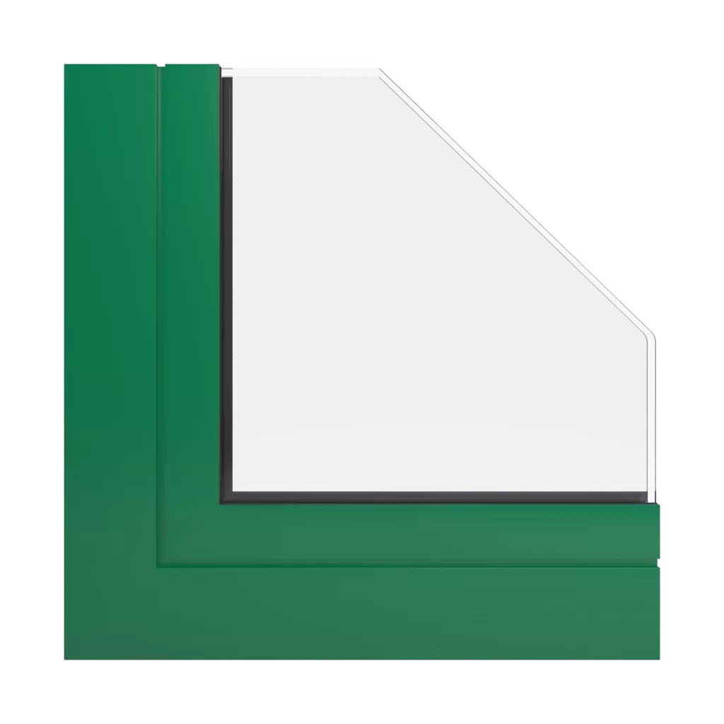 RAL 6029 Mint green windows window-profiles aluprof mb-skyline-type-r