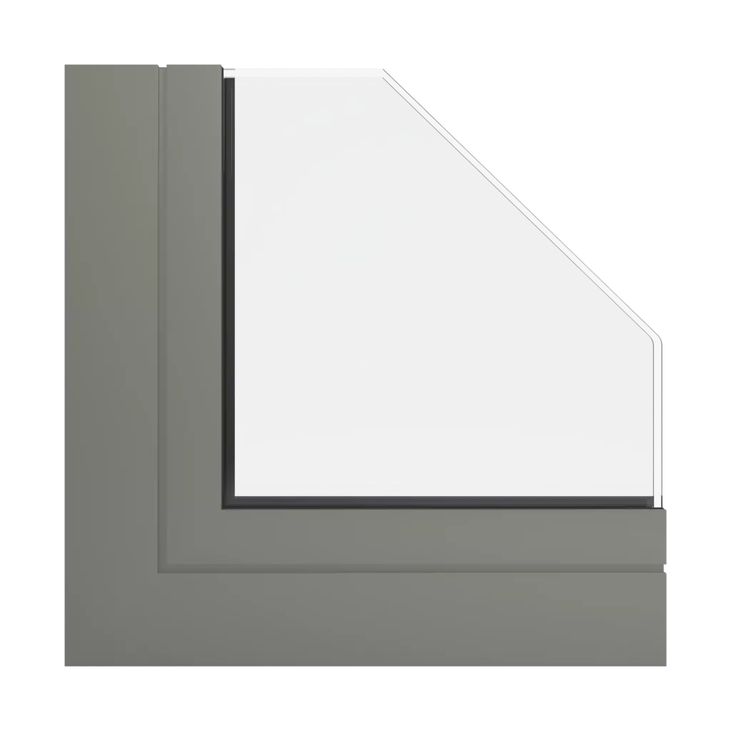 RAL 7002 Olive grey windows window-colors aluminum-ral ral-7002-olive-grey