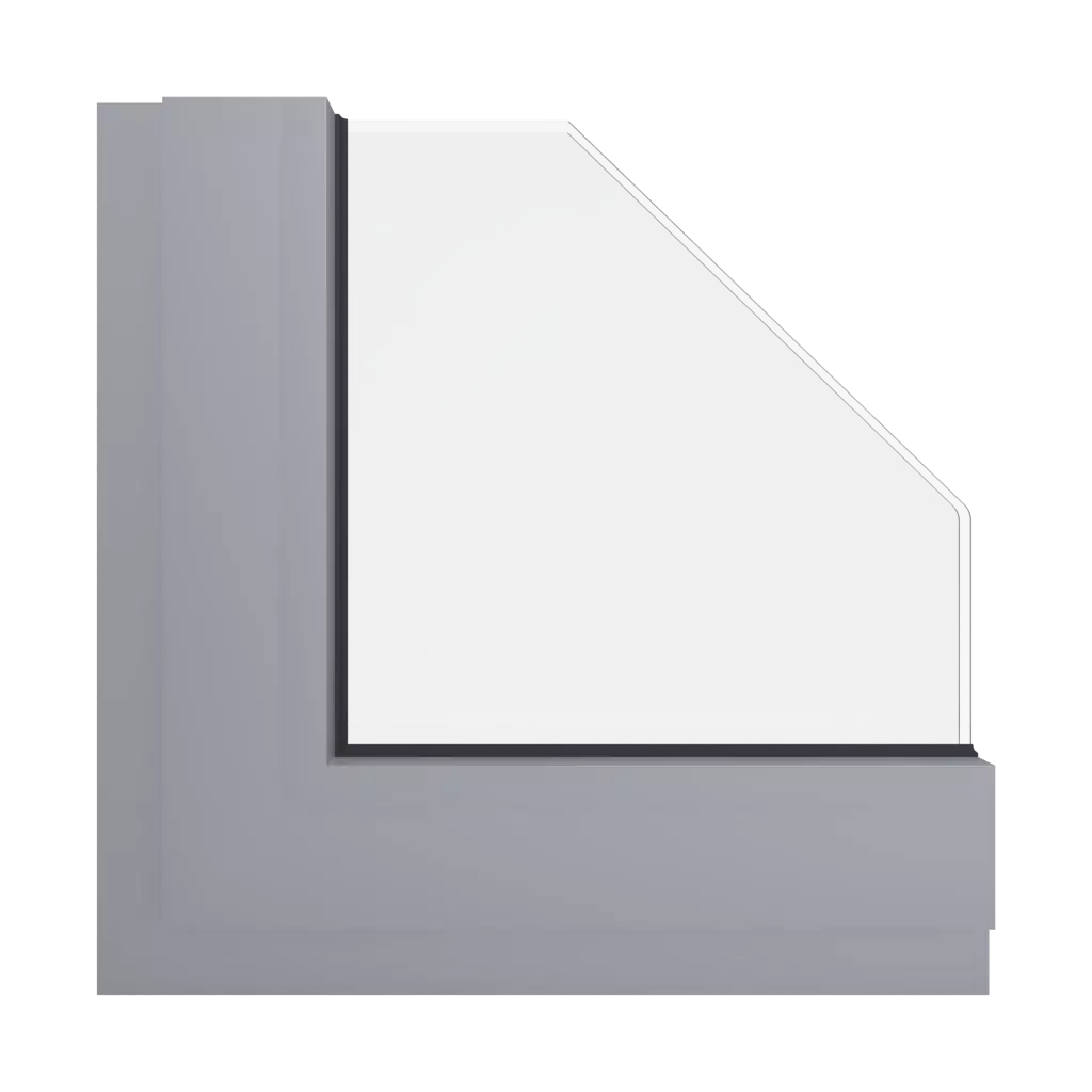 RAL 7003 Moss grey windows window-colors aluminum-ral ral-7003-moss-grey interior