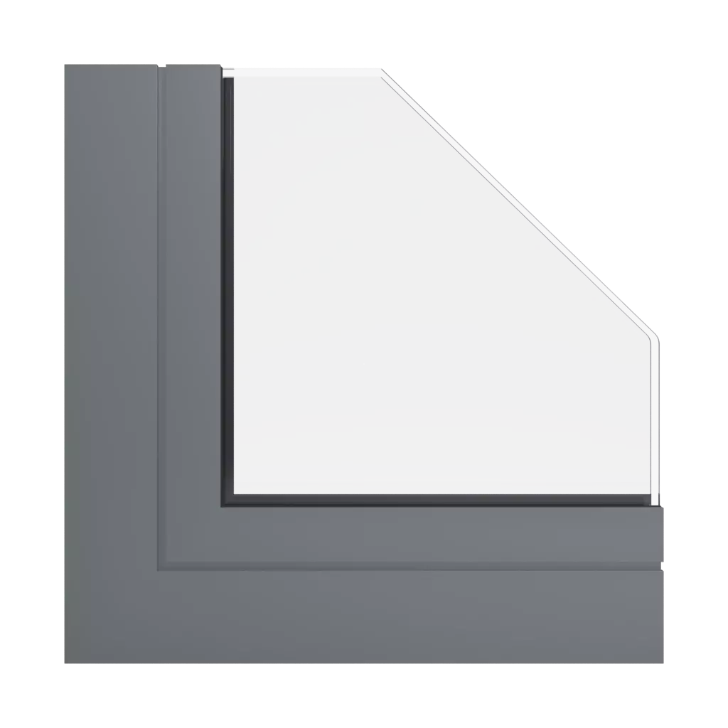 RAL 7005 Mouse Gray windows window-profiles aluprof mb-skyline-type-r