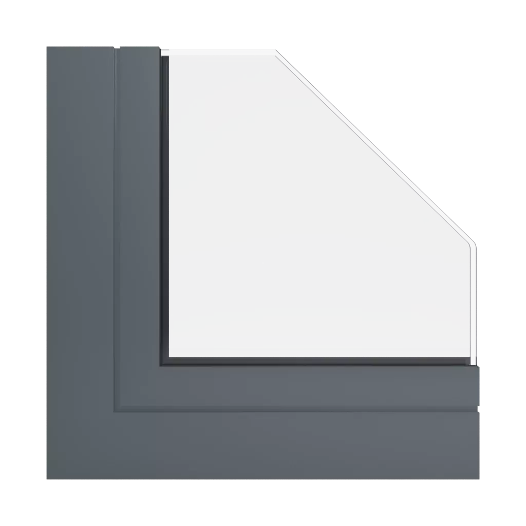 RAL 7011 Iron grey windows window-colors colors cdm-aluminum-wood-pine-colors