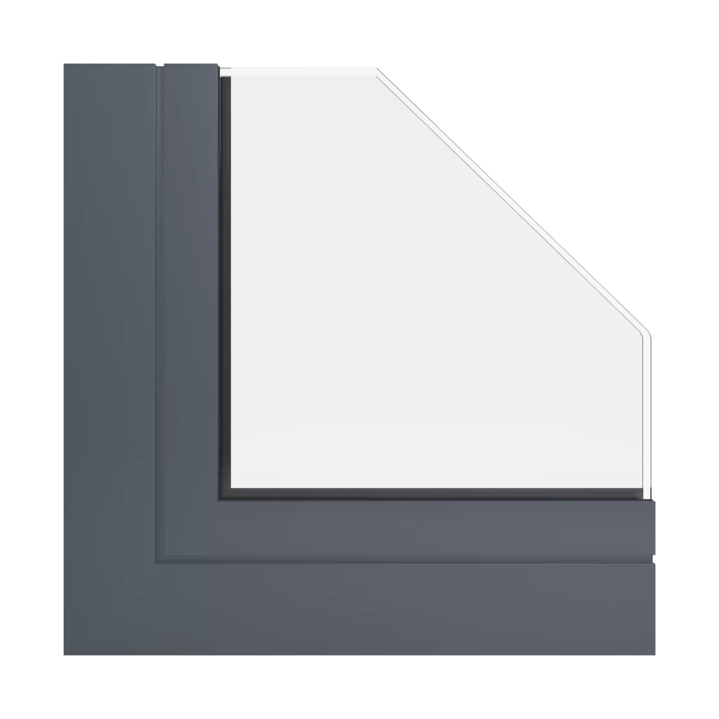 RAL 7015 Slate grey windows window-profiles aluprof mb-sr50n-ei