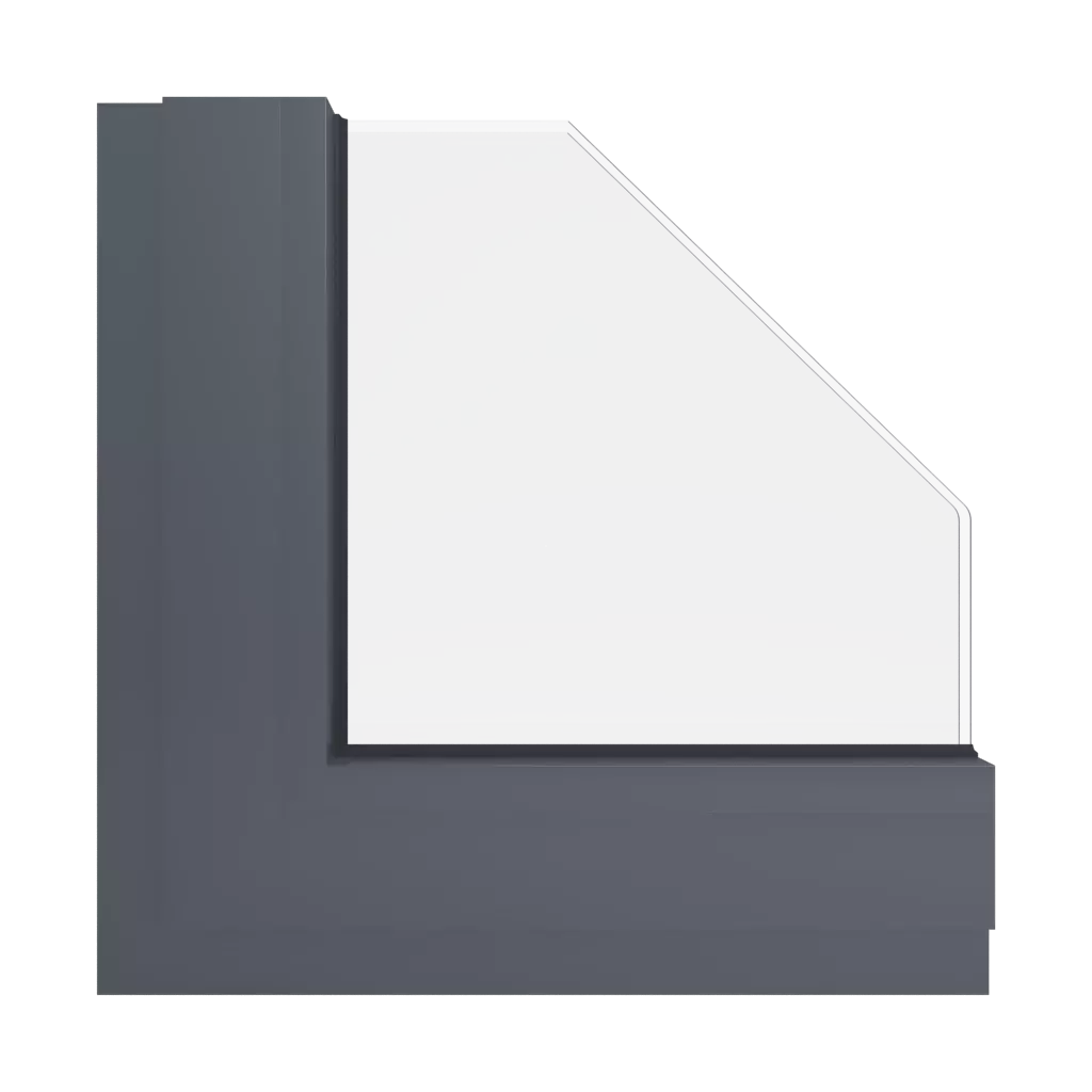 RAL 7015 Slate grey windows window-colors aluminum-ral ral-7015-slate-grey interior