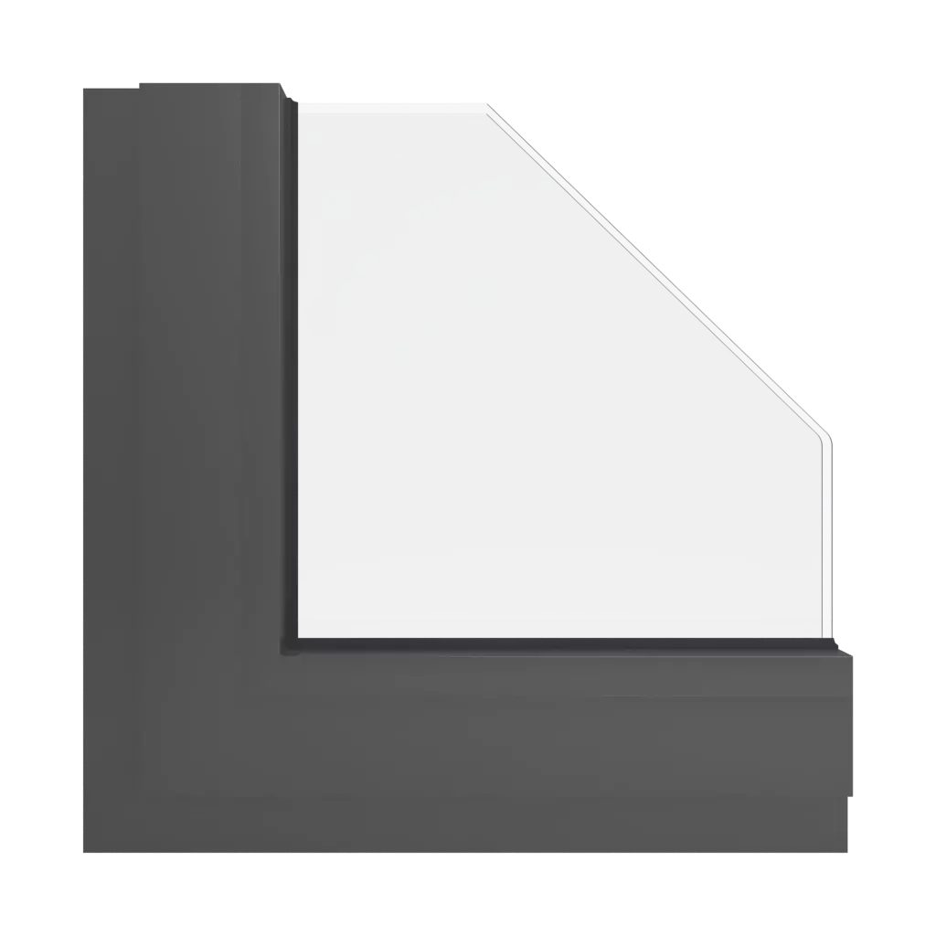 RAL 7022 Umbra grey windows window-colors aluminum-ral ral-7022-umbra-grey interior