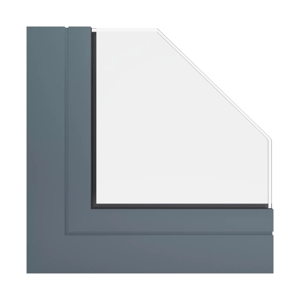 RAL 7031 Blue grey windows window-colors aluminum-ral ral-7031-blue-grey