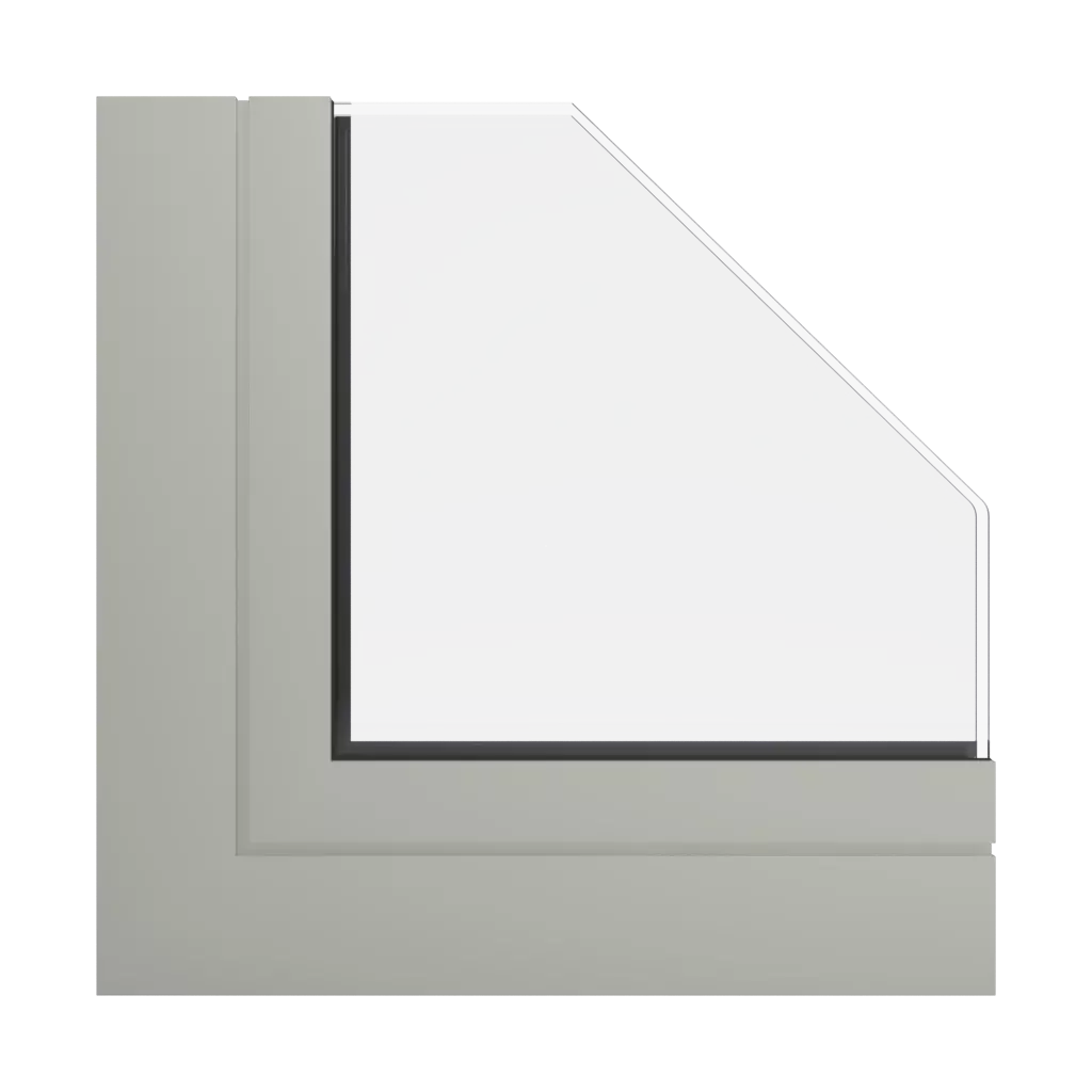 RAL 7032 Pebble grey windows window-profiles aliplast imperial-i-plus