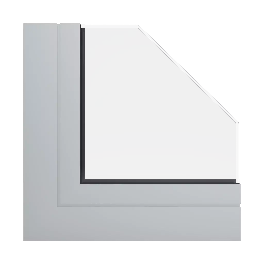 RAL 7035 Light grey windows window-profiles aliplast imperial-i-plus