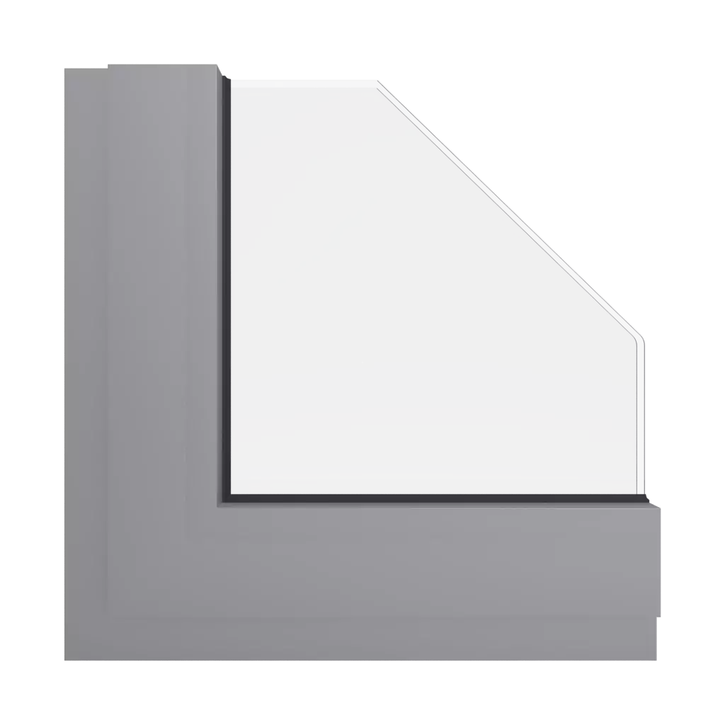 RAL 7036 Platinum grey windows window-colors aluminum-ral ral-7036-platinum-grey interior