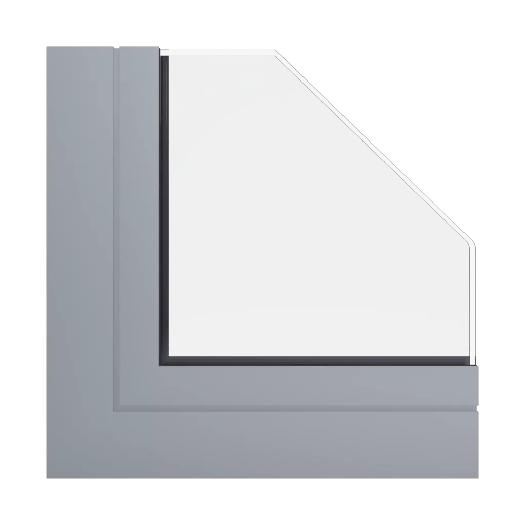 RAL 7040 Window grey windows window-colors aliplast-colors 