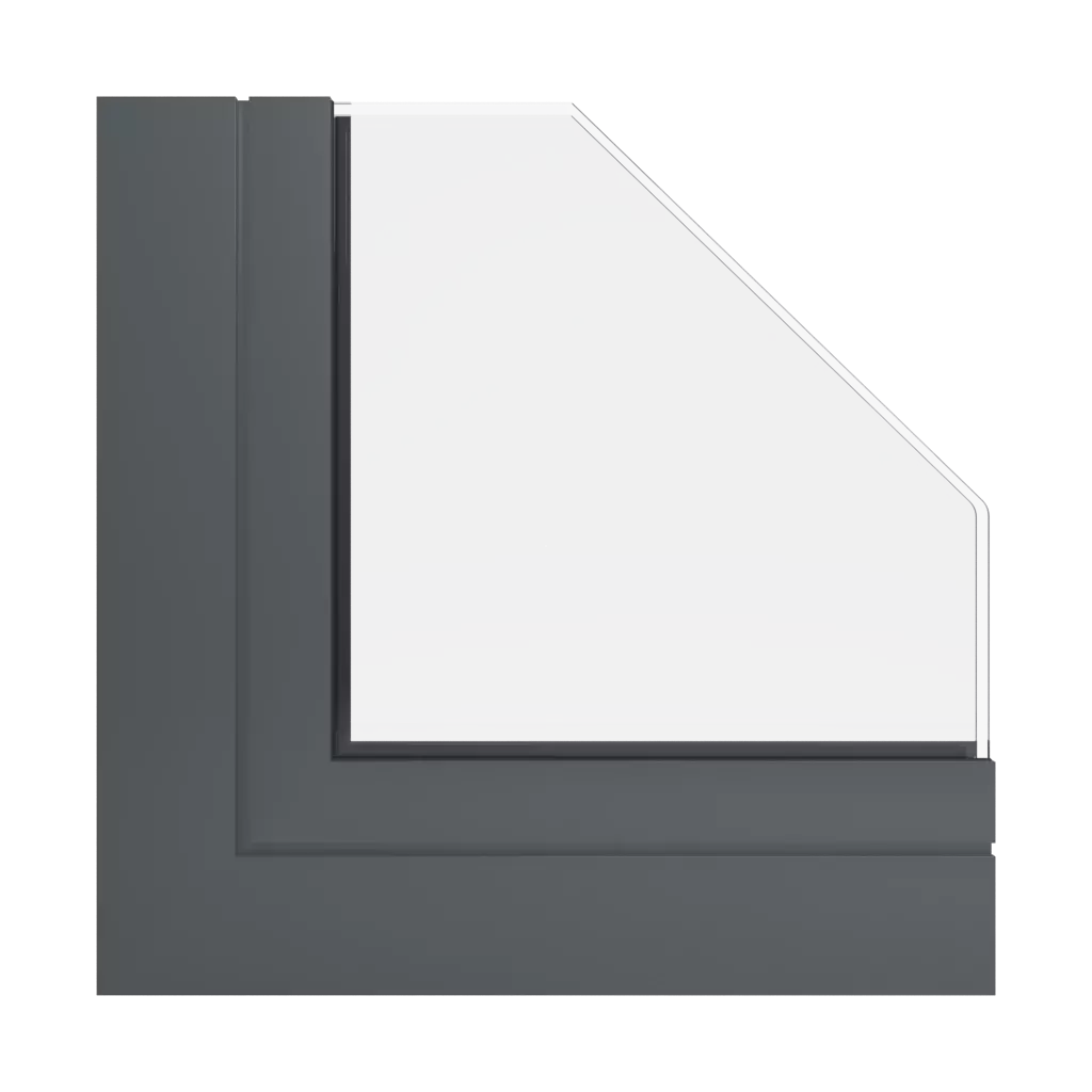 RAL 7043 Traffic grey B windows window-colors aliplast-colors 