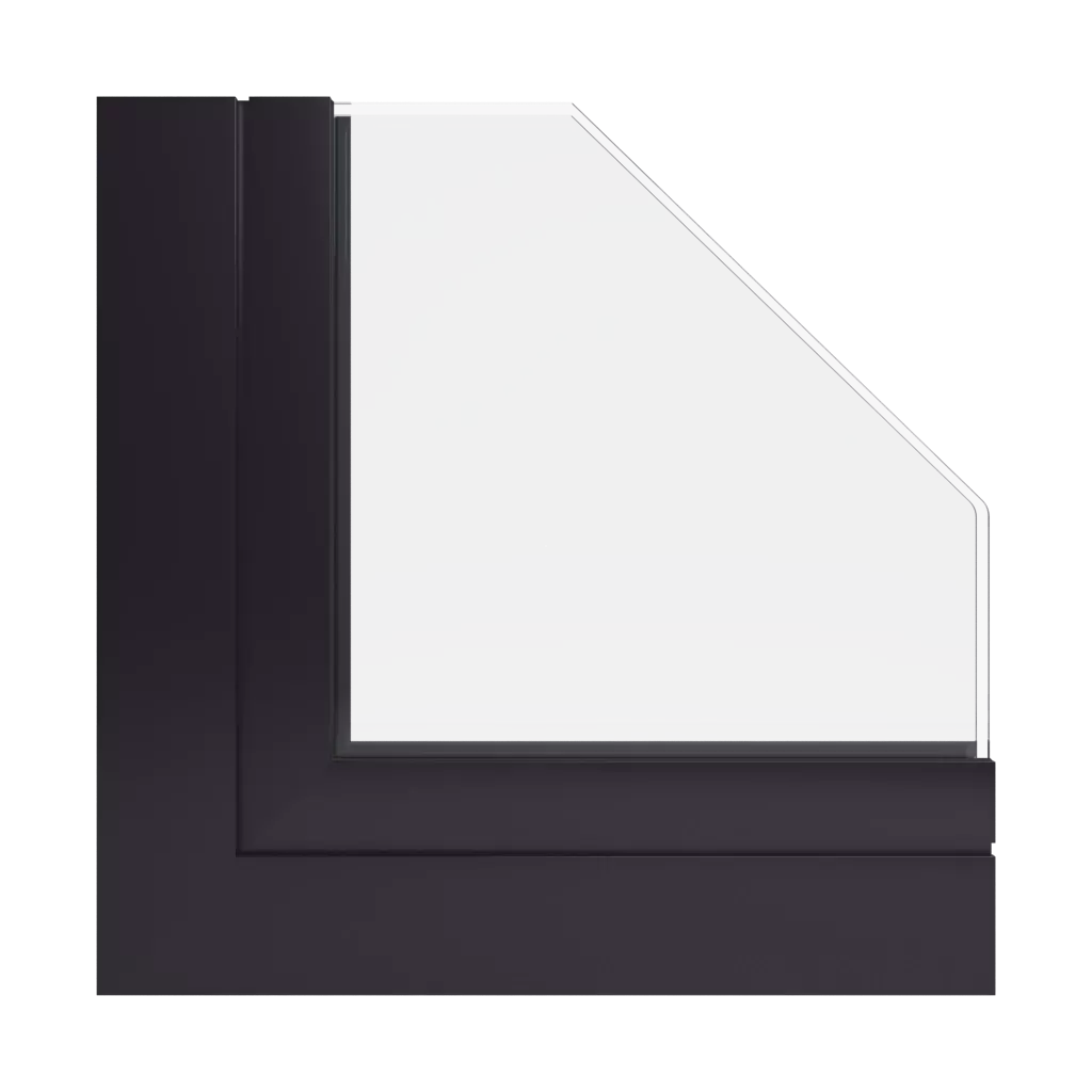 RAL 8022 Black brown windows window-colors colors cdm-aluminum-wood-pine-colors