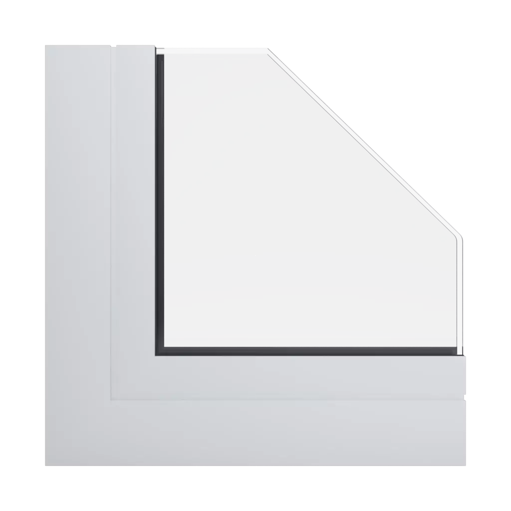 RAL 9003 Signal white windows window-colors aluprof-colors 