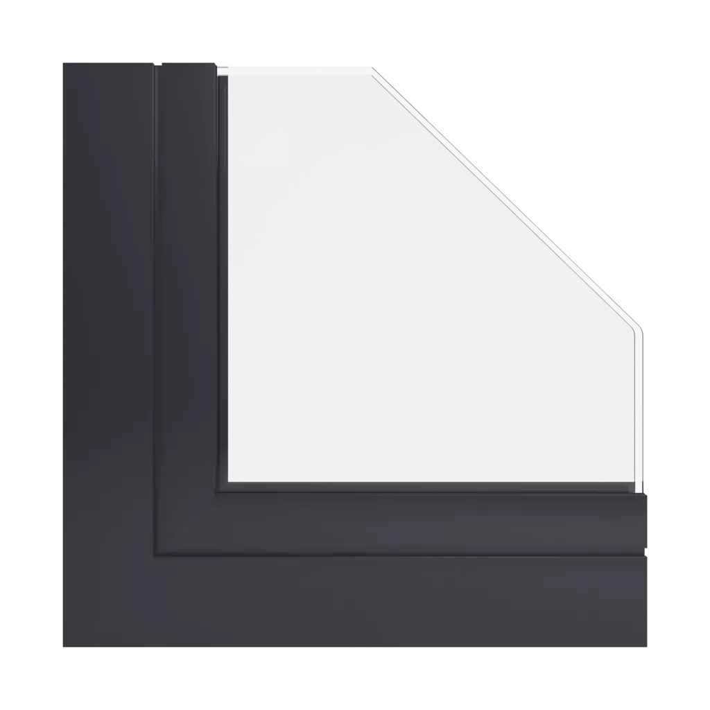 RAL 9004 Signal black windows window-colors aliplast-colors 