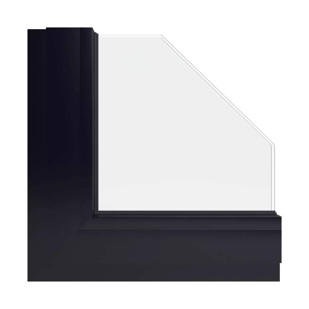 RAL 9005 deep black ✨ windows window-colors aluminum-ral ral-9005-jet-black interior