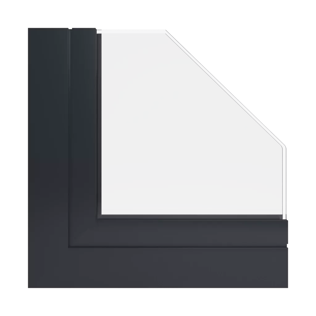 RAL 9011 Graphite black products window-packages aluminum-standard-plus   