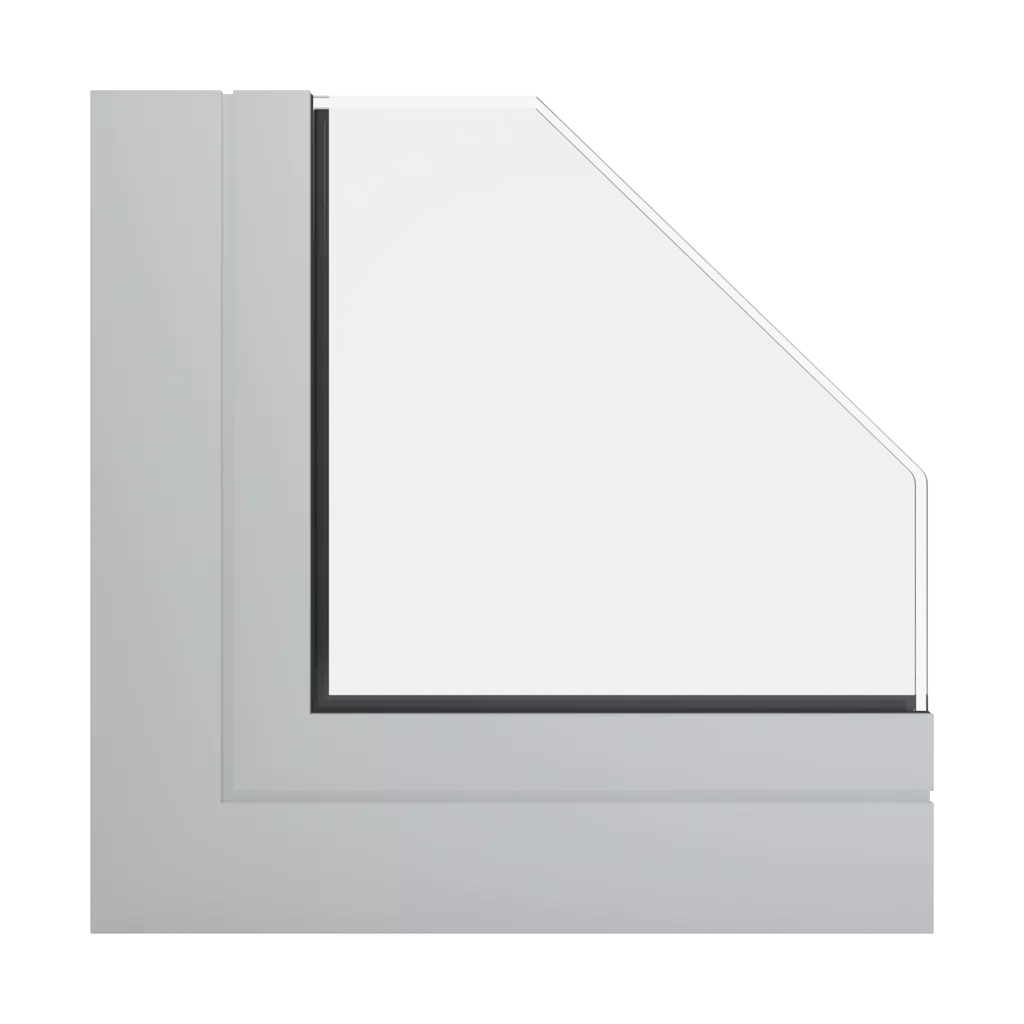 RAL 9018 Papyrus white windows window-profiles aliplast panorama