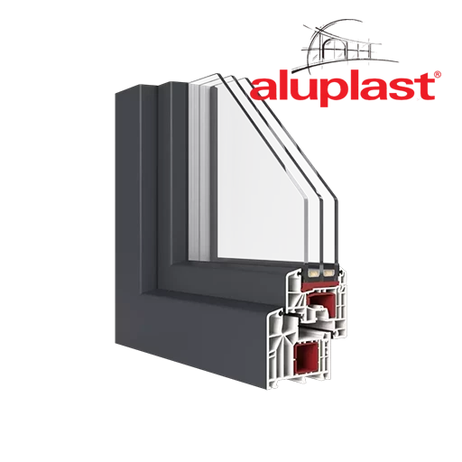 Aluplast windows window-colors aluplast-colors quartz-gray