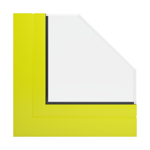 RAL 1033 Dahlia yellow windows window-profiles aluprof mb-77-hs