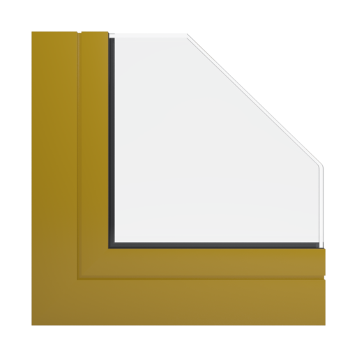RAL 1028 Melon yellow windows window-profiles aluprof mb-skyline-type-r