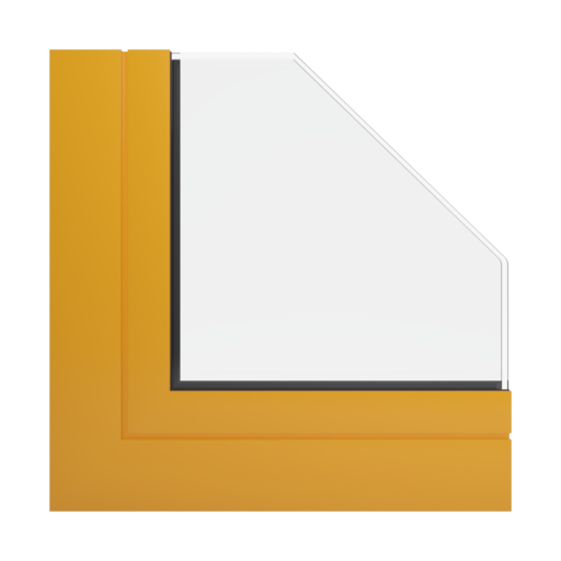 RAL 1034 Pastel yellow windows window-profiles ponzio pe68