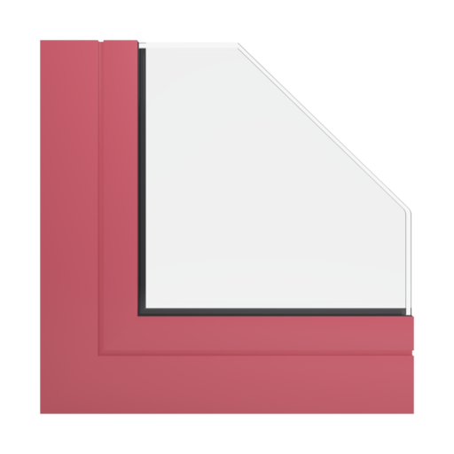 RAL 3017 Rose windows window-profiles aluprof mb-skyline