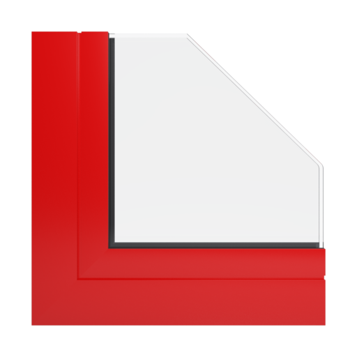 RAL 3026 Luminous bright red products facade-windows    