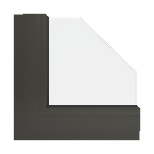 RAL 6022 Olive drab windows window-profiles aluprof mb-sr50n-ei