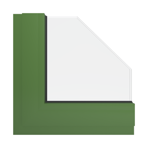 RAL 6025 Fern green windows window-profiles aluprof mb-sr50n-ei