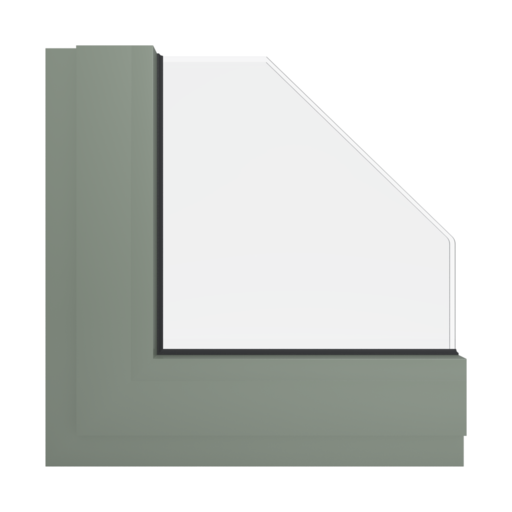 RAL 7033 Cement grey windows window-colors aluminum-ral ral-7033-cement-grey interior