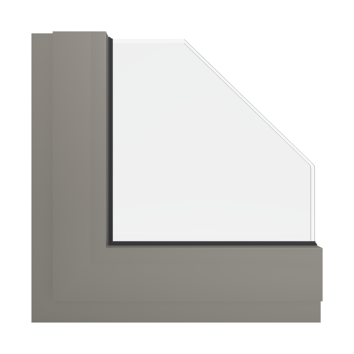 RAL 7048 Pearl mouse grey windows window-colors aluminum-ral ral-7048-pearl-mouse-grey interior