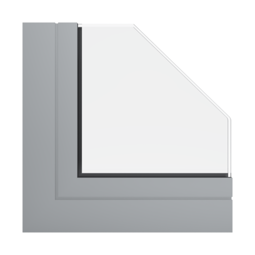 RAL 9010 Pure white windows window-types four-leaf symmetrical-division-horizontal-50-50 