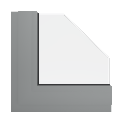 Feneste | Windows | Colors | Aluminum RAL | RAL 9007 Grey aluminium