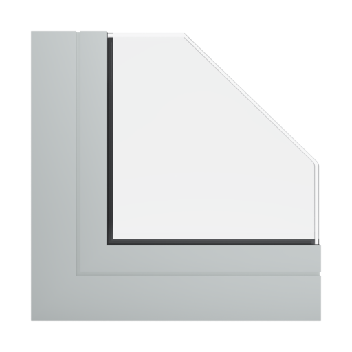 RAL 9023 Pearl dark grey windows window-profiles aluprof mb-ferroline