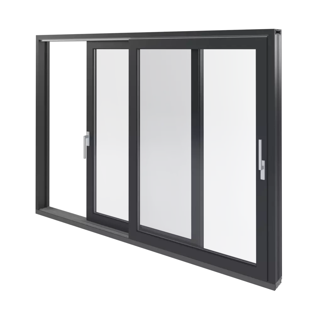 HST lift-and-slide terrace windows windows window-profiles schuco livingslide