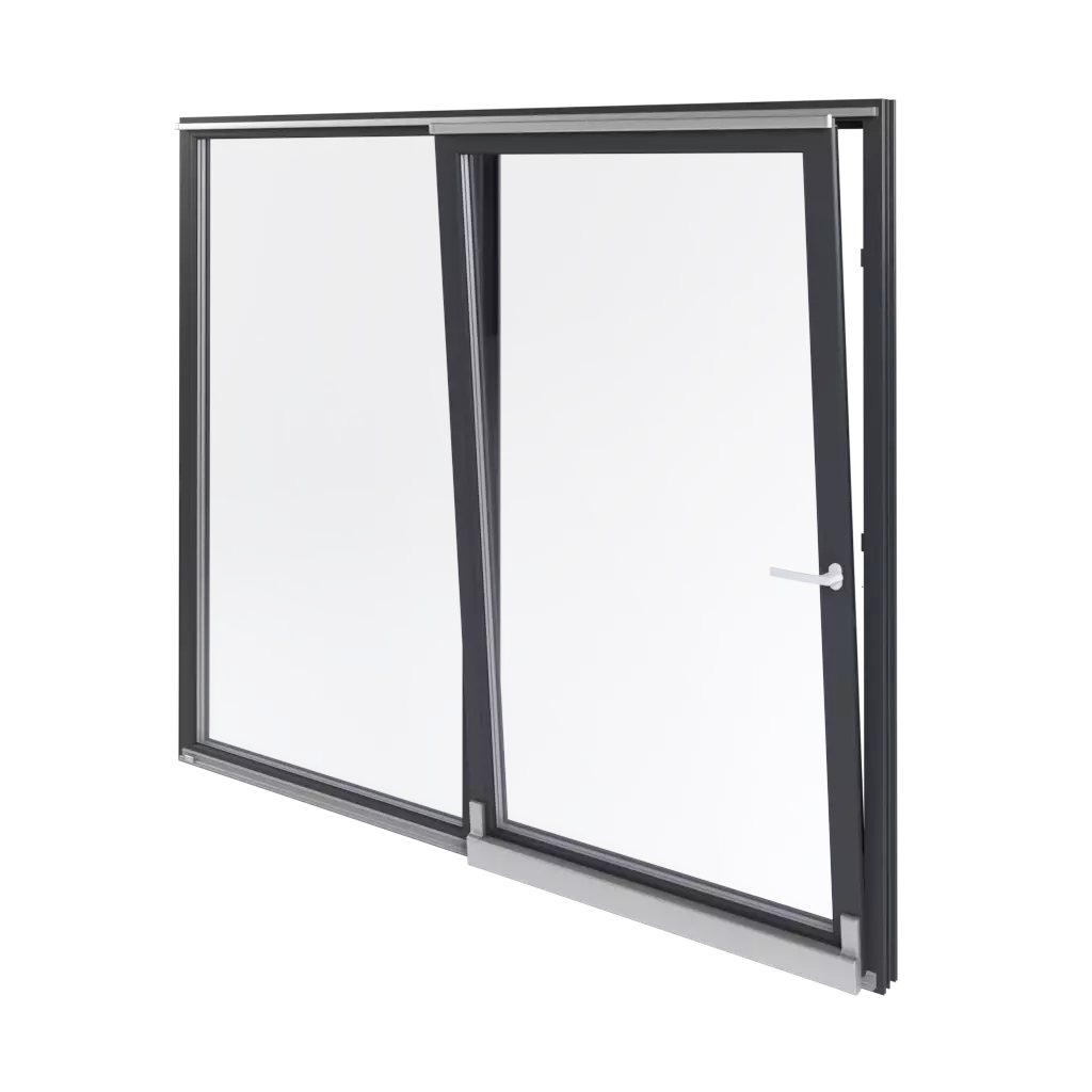 PSK Balcony tilt-and-slide windows window-profiles salamander bluevolution-82-md