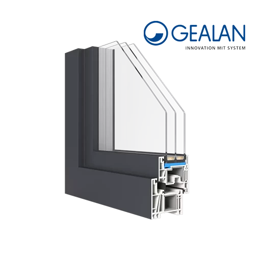 Gealan windows window-profiles gealan s-8000